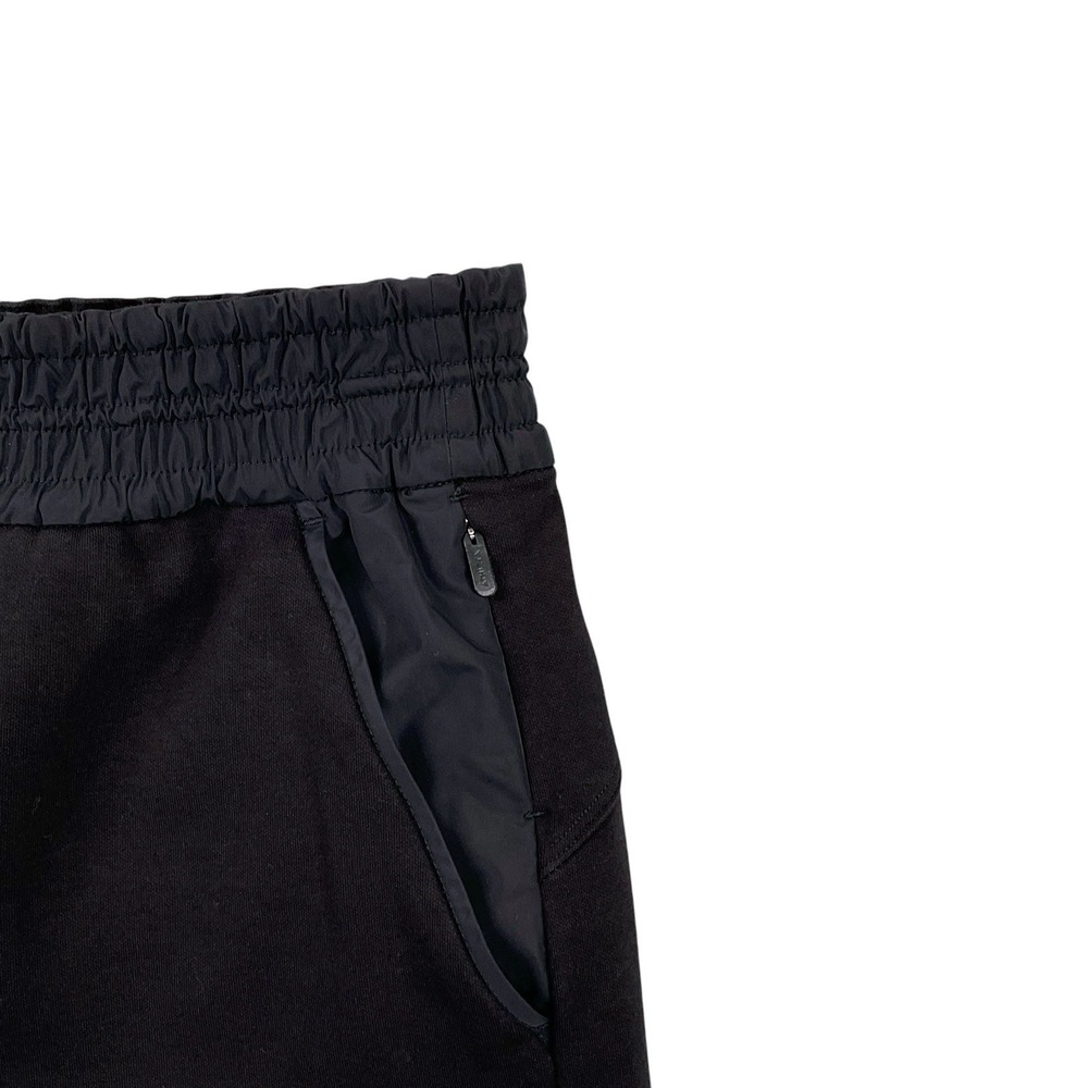 Athleta Pants Women Small Black Wide Leg Crop Jogger Triumph Hybrid Athleisure - Picture 5 of 15